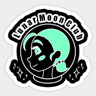 Sparkling Space Gal Sticker